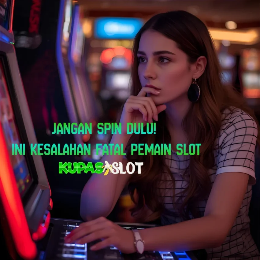 Bijaklah melangkah, begitu pulak spin slot.